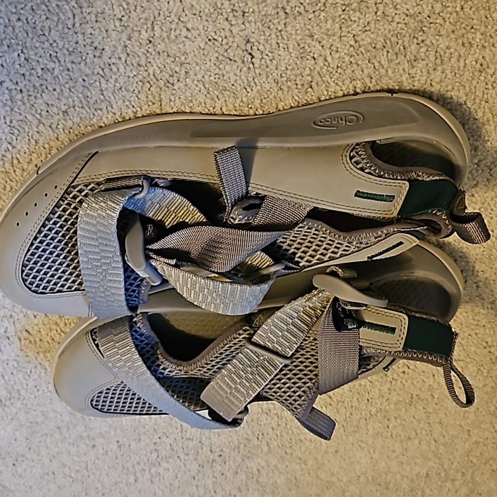 Chaco Mens Odyssey JCH107291 Gray Closed Toe Sling Back Hiking Sandal Size 9